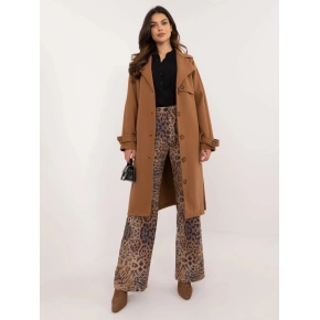 Dámsky kabát TW EN BI 2209.71P Brown camel - Och Bella