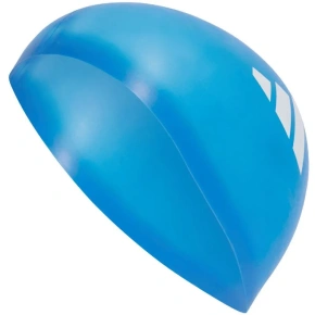 Plavecká čiapka adidas s 3 prúžkami Jr IA8304