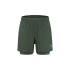 Rogelli 2v1 šortky ESSENTIAL green 3XL