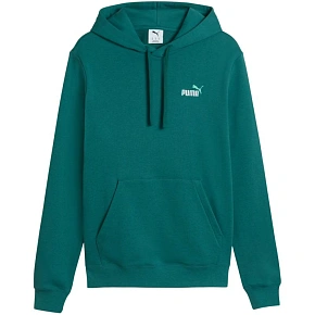 Pánska mikina Puma ESS 2 Color Small No.1 Logo Hoodie green 684719 41 pánske
