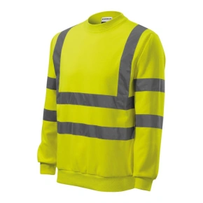 Unisex mikina HV Essential (fluorescenčná žltá)