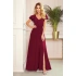 Dámske šaty Lidia 310-5 Burgundy - NUMOCO