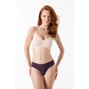 Nohavičky Simple Brasil tmavo fialové - Julimex