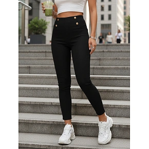 Dámske legíny UY2849 black - FashionStreet