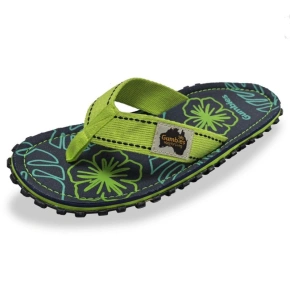 Žabky Gumbies Islander Lime Hibiscus GU-FFISL148