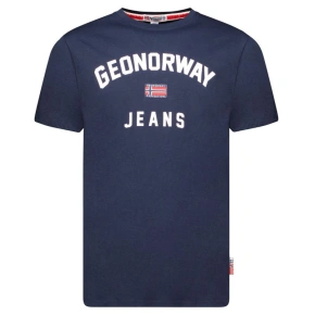 Geografické Nórsko Jassier 254 M SY1361H/GN-Navy Tričko