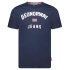 Geografické Nórsko Jassier 254 M SY1361H/GN-Navy Tričko