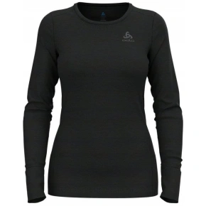 Odlo BL TOP dámske tričko s výstrihom l/s MERINO 200 veľkosť M Black Odlo BL TOP dámske tričko s výstrihom l/s MERINO 200 veľkosť M Black