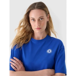 Dámske tričko oversize s potlačou 4F 4FRSS24TTSHF2546-36S Dámske tričko oversize s potlačou 4F 4FRSS24TTSHF2546-36S