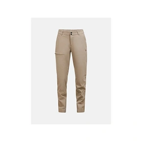 Dámske nohavice Peak Performance W Iconiq Pants, farba béžová Dámske nohavice Peak Performance W Iconiq Pants, farba béžová
