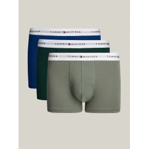 Pánske boxerky TRUNK 3Pack UM0UM02761 0XY Combination Green - Tommy Hilfiger