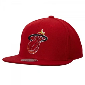 Mitchell & Ness NBA Miami Heat Team Ground 2.0 Snapback Hwc Heat Cap HHSS3258-MHEYYPPPRED1