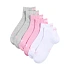 Ponožky Puma Quarter Plain, balenie po 3 kusoch, ružové, biele, sivé 938589 11