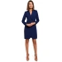 Dámske šaty S217 Dark Blue - Stylove