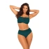 Dámske dvojdielne plavky Fashion 32 S1002N3-7c Green - SELF