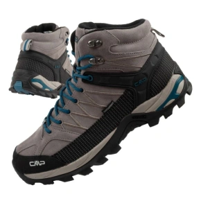 CMP Rigel pánske trekové topánky nepremokavé šedé