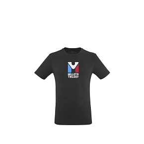 Pánske tričko MILLET Chamonix Tri Ts Ss M, čierne