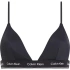 Dámska plavková podprsenka KW0KW02424 BEH black - Calvin Klein
