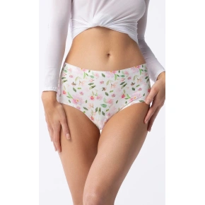 Dámske nohavičky Simple Maxi Jasmine Ecru mix pattern - Julimex