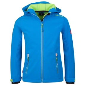 Detská lyžiarska bunda TrollKids Trollfjord Jacket medium blue/green waterproof blue (161-106)