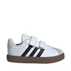 Detská obuv adidas VL Court 3.0 Skateboarding white and grey ID9157