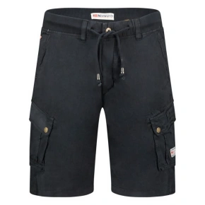 Geografické Nórsko Pakito DB 256 M SY1621H/GN-čierne šortky Geografické Nórsko Pakito DB 256 M SY1621H/GN-čierne šortky