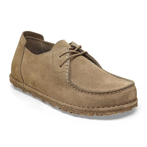 Birkenstock Pánske mokasíny UTTI LACE 1027274 GRAY TAUPE (štandardná šírka)