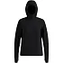 Bluza z kapturem damska Odlo ESSENTIAL THERMAL Mid layer hoody czarna   M