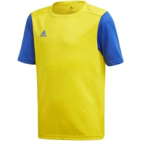 Detské futbalové tričko Estro 19 Jersey JR FT6681 Žlto-modré - Adidas