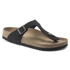 Birkenstock Gizeh Birko-Flor women's Narrow Black žabky pre úzke chodidlo vegan black (1020487) dámske Birkenstock Gizeh Birko-Flor women's Narrow Black žabky pre úzke chodidlo vegan black (1020487) dámske