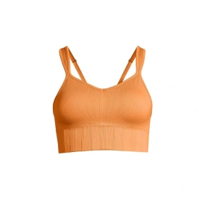 CASALL Bezšvová vystužená športová podprsenka juicy orange