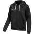 Dámska mikina s kapucňou Nike Park 26 Fleece Full-Zip Hoodie black IB1230 010