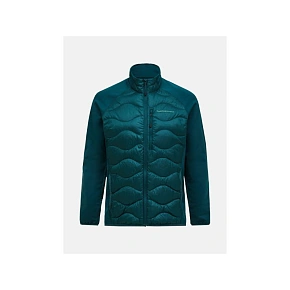 Pánska péřová bunda PEAK PERFORMANCE M Helium Down Hybrid Jacket, zelená farba Pánska péřová bunda PEAK PERFORMANCE M Helium Down Hybrid Jacket, zelená farba