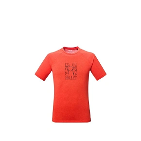 Pánske tričko MILLET Cimaï Natural Ts Ss M červené Pánske tričko MILLET Cimaï Natural Ts Ss M červené