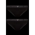 Dámske nohavičky 2PACK 163334 3F223 00020 čierne - Emporio Armani