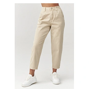 Dámske džínsy C31 beige - Makadamia