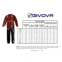 Givova Tuta Visa unisex tepláková súprava TR018 1310