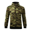 Pánska mikina bez gombíkov Camo M MLI-C1934 - Malfini