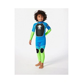 Penové plavky RIP CURL Groms Omega Bz Easy On/Off, modré Penové plavky RIP CURL Groms Omega Bz Easy On/Off, modré