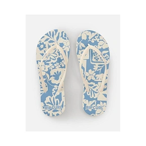 Dámske šľapky RIP CURL Mixed Bloom Open Toe, modré Dámske šľapky RIP CURL Mixed Bloom Open Toe, modré