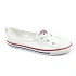 Dámske športové topánky Converse Chuck Taylor All Star Ballet Lace – biele balerínky