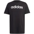 Tričko adidas Essentials Single Jersey s lineárnym vyšívaným logom M IC9274