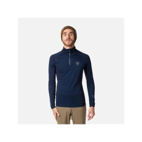 Rossignol Poursuite 1/2 Zip T-shirt navy blue pánske