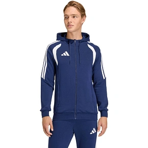 Pánska mikina adidas Tiro 26 League Sweat Full Zip Hoodie navy blue KF3320 pánska Pánska mikina adidas Tiro 26 League Sweat Full Zip Hoodie navy blue KF3320 pánska