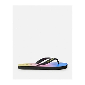Plážové šľapky RIP CURL Lazed Fade Bloom Open Toe – tyrkysové Plážové šľapky RIP CURL Lazed Fade Bloom Open Toe – tyrkysové