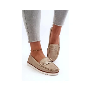 Dámske mokasíny 834281 Gold Beige - Vice Versa