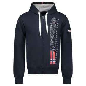 Pánska mikina s potlačou Fogora DB 100 WZ3065H/GN Dark Blue - Geographical Norway