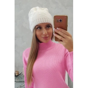 Majka dámska čiapka K376 krémová - Oliwier