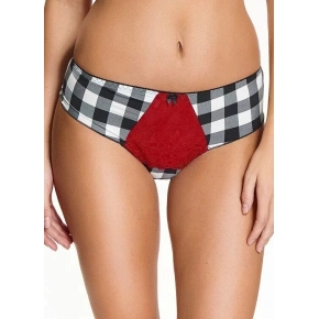 Dámske nohavičky Alice 0093 Black-White-Red - Kostar