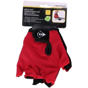 CYKLISTICKÉ RUKAVICE DUNLOP SENIOR R.XL - ČERVENÉ